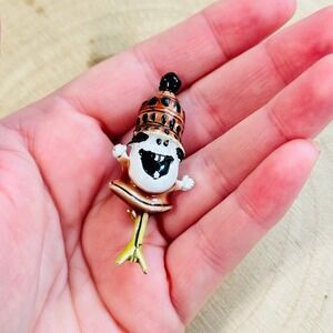 HAR Retro Brigth Cartoon Pin Brooch VTG Signed enamel Colorful 50s Collectible